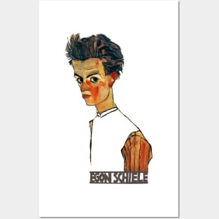 Egon Schiele Self-Portrait Posters and Art